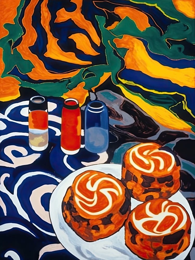 Pumpkin Roll Painting 4
