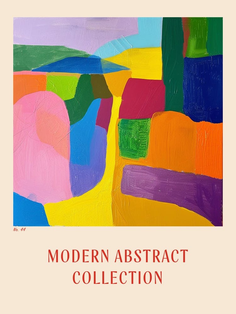 Modern Abstract Collection Poster 44