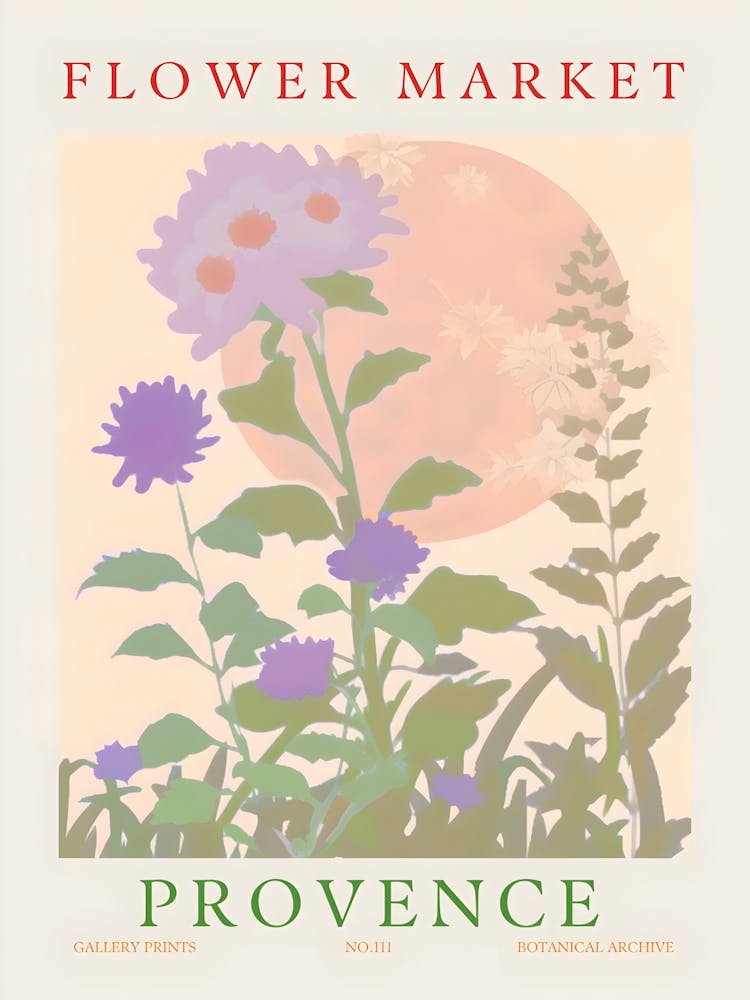 Flower Market Provence