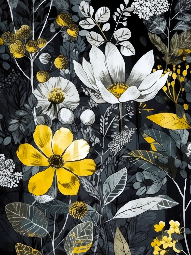 Gelbe Blumen Natur