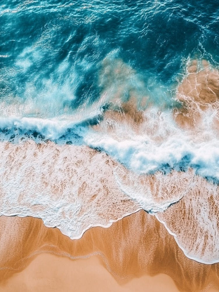 Aerial View Of A Beach 129