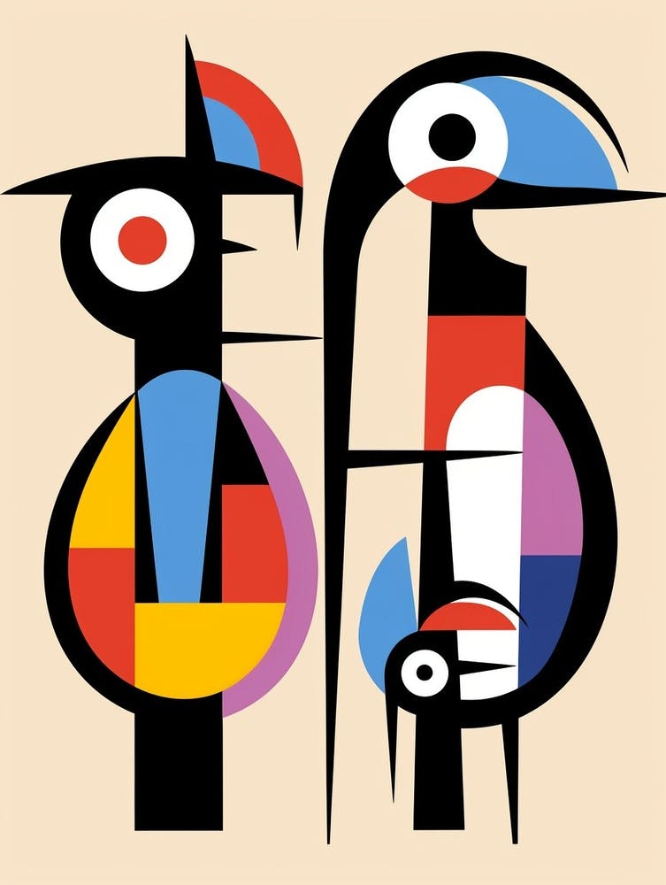 Penguin Abstract Minimalist 1