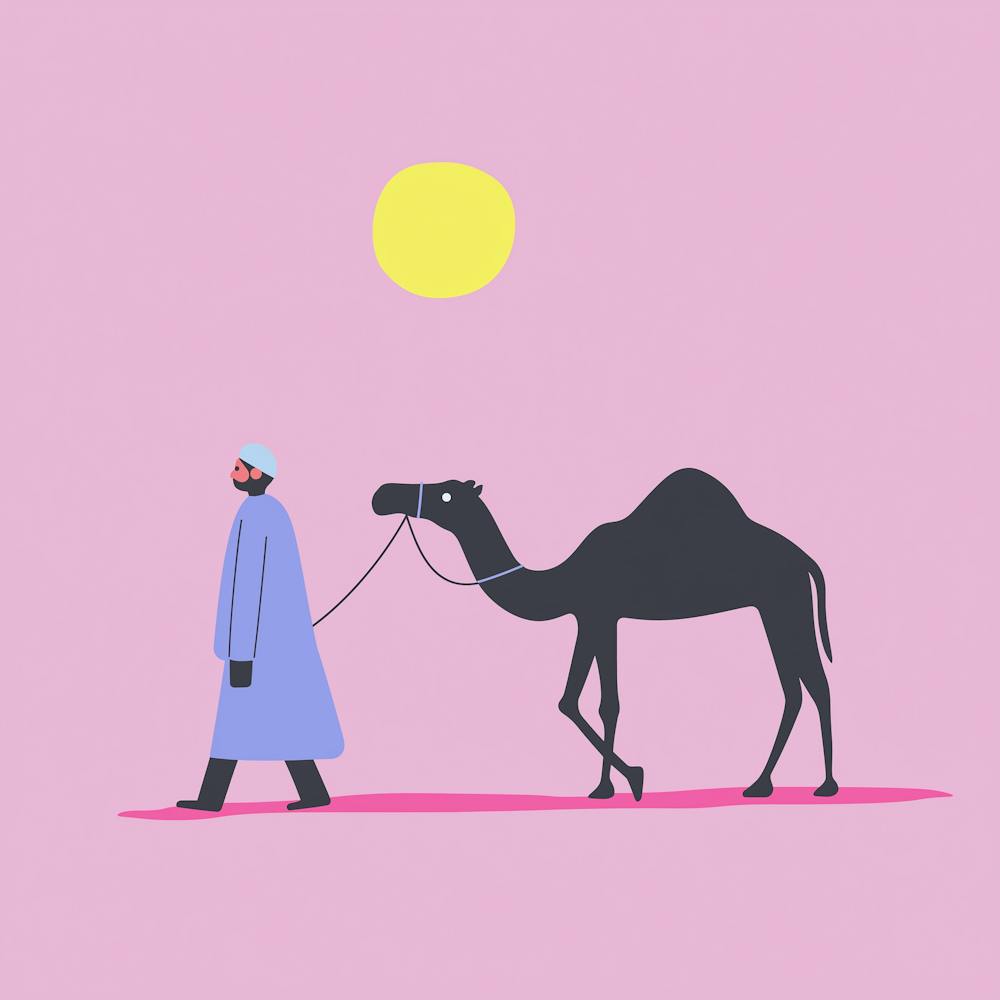 Camel Illustration