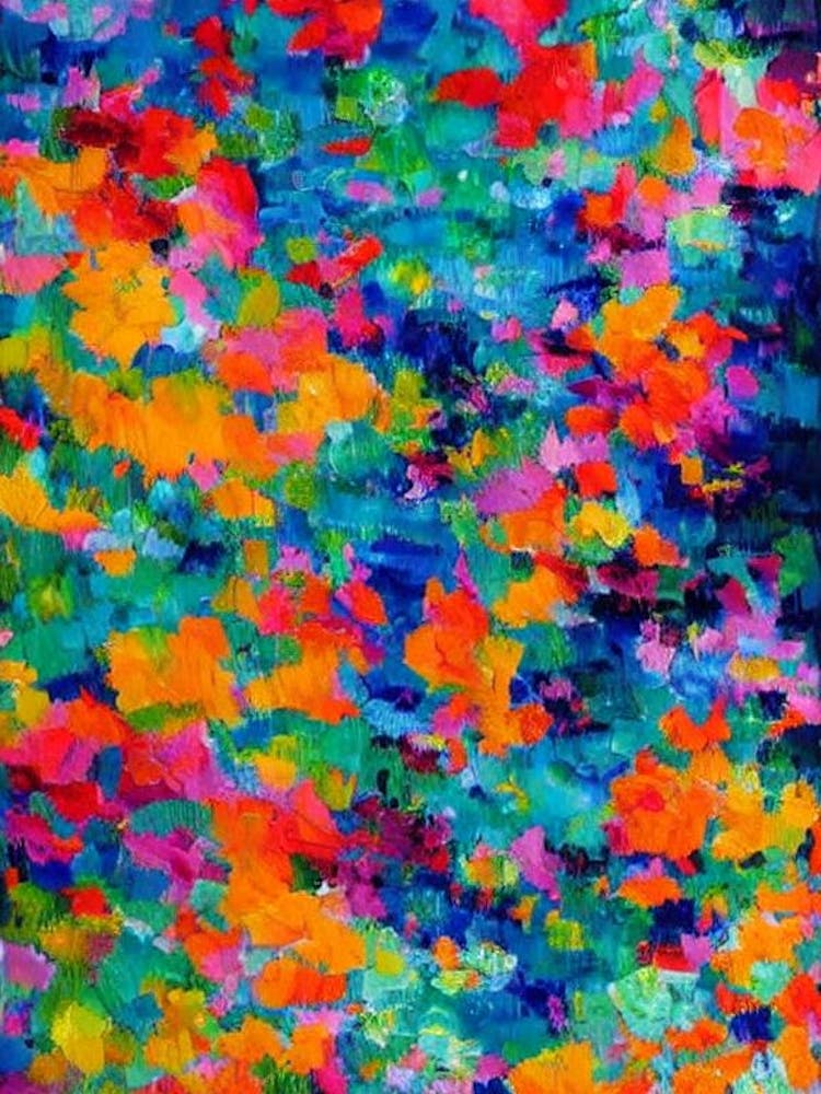 Acropora Suharsonoi 3 Vibrant Painting