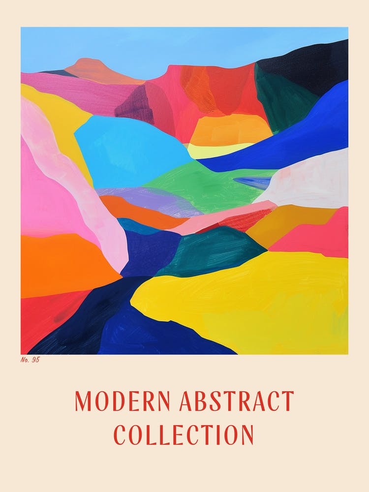 Modern Abstract Collection Poster 95