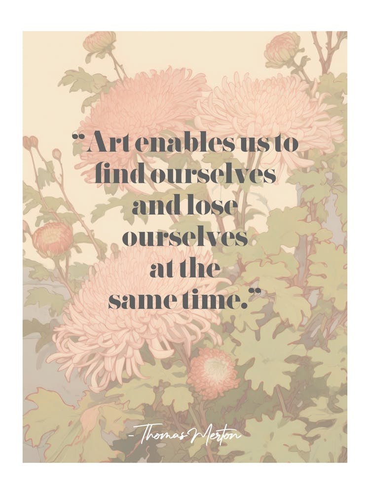 Artist Quote Thomas Merton