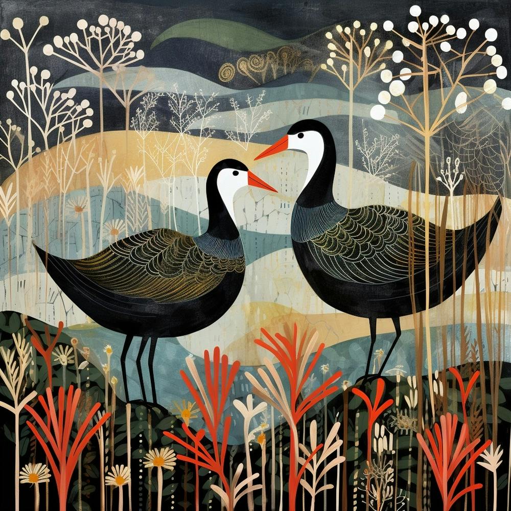 Bird In Nature Coot 3