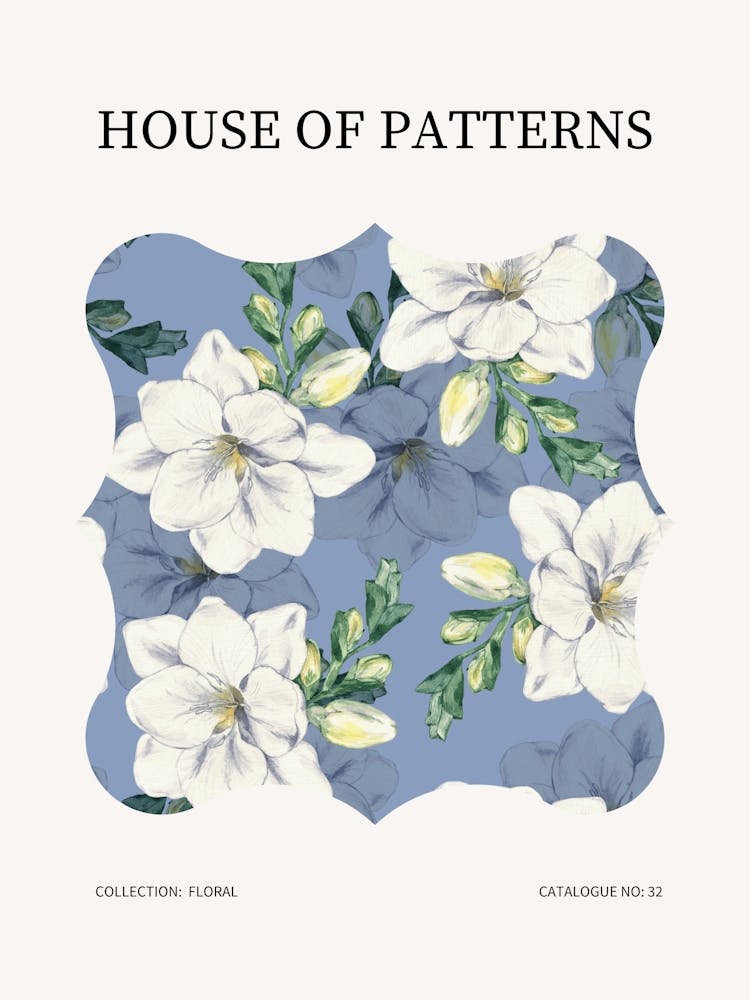 Floral Pattern Poster 32