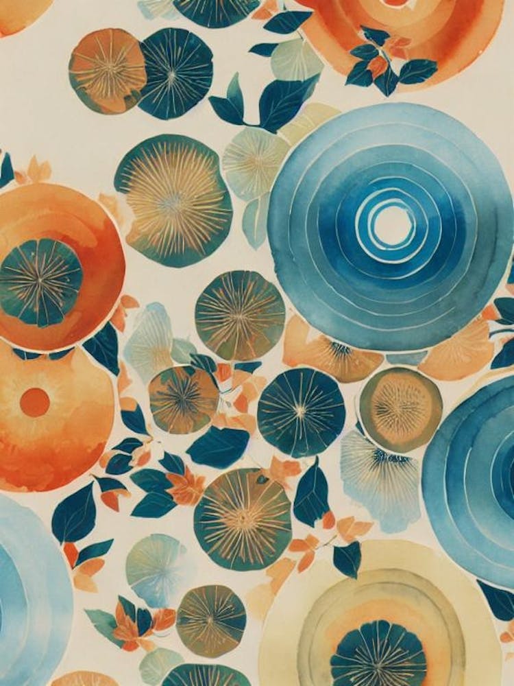 Driftfish Vintage Graphic Watercolour