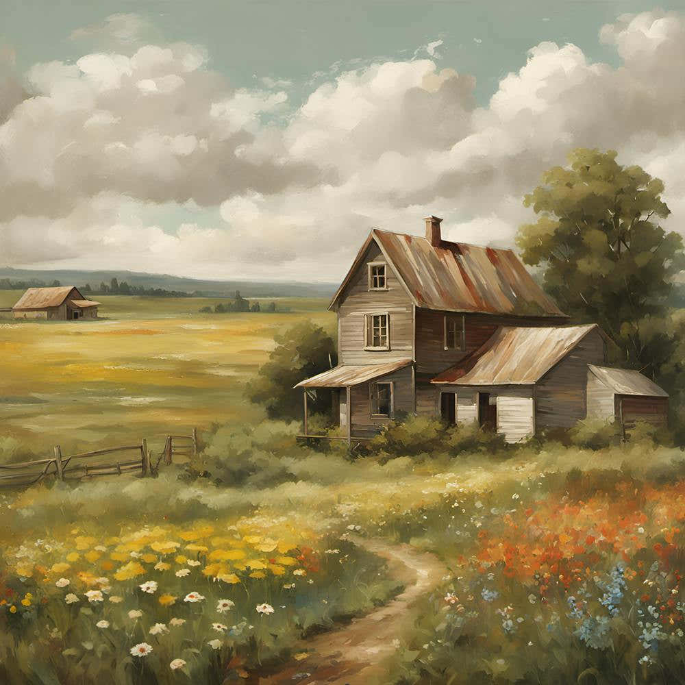 Old House In The Field