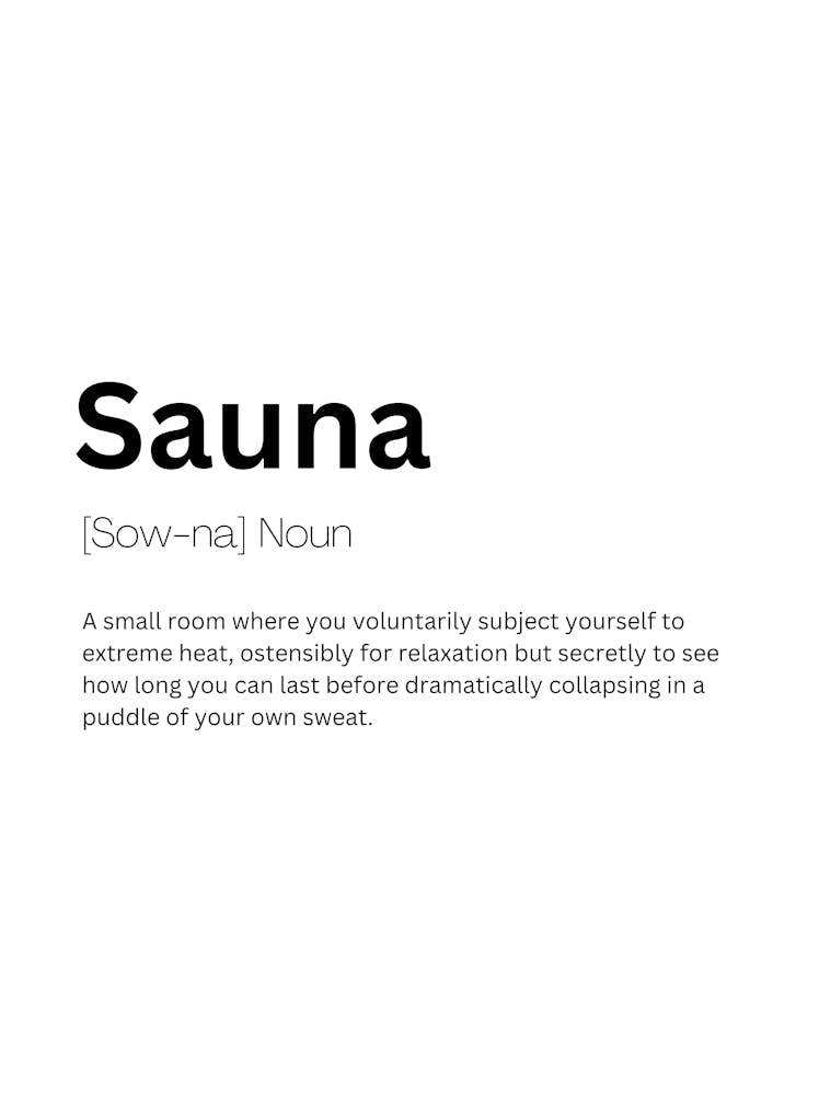 Sauna Definition Meaning