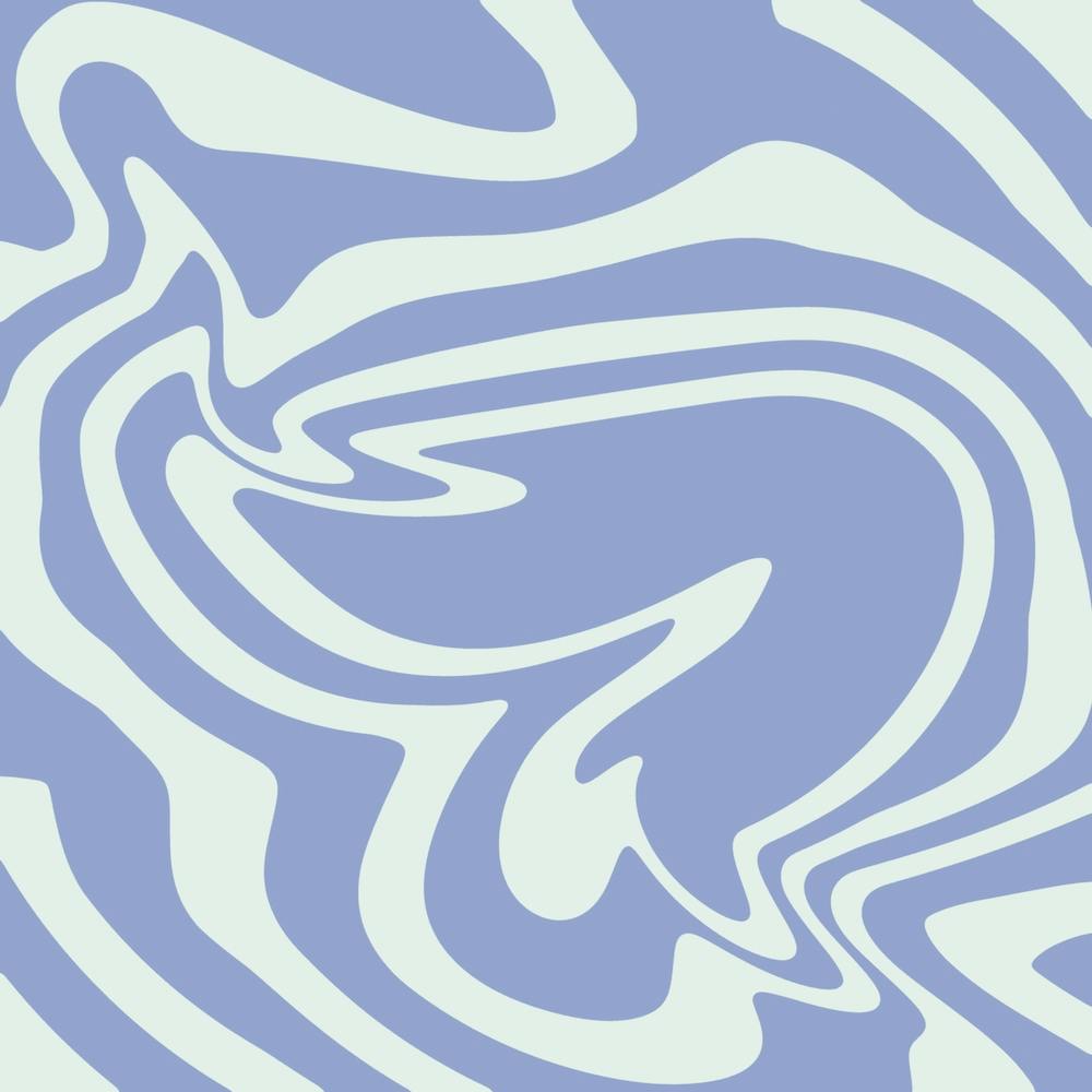 Blue Abstract Waves