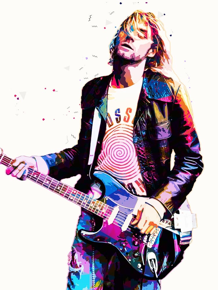 Popart Kurt Cobain