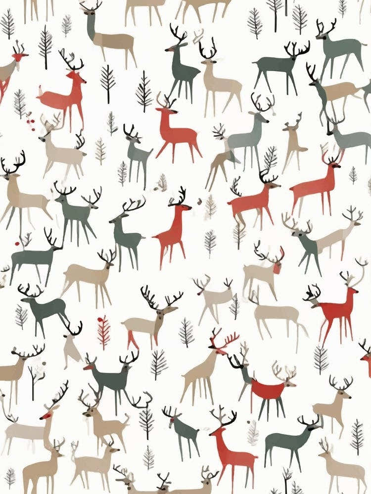 Christmas Deer winter