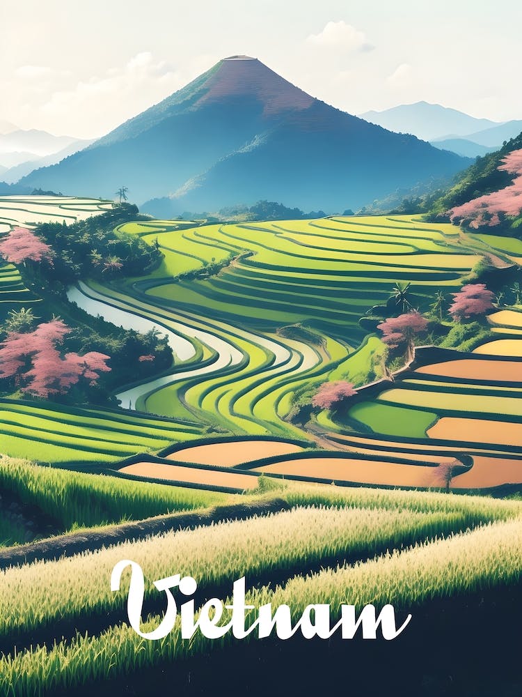 Vietnam Rice Terraces 1
