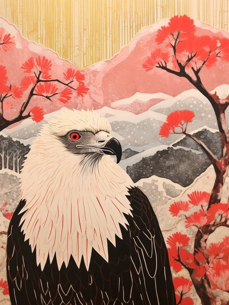 Bird Illustration Vulture 4