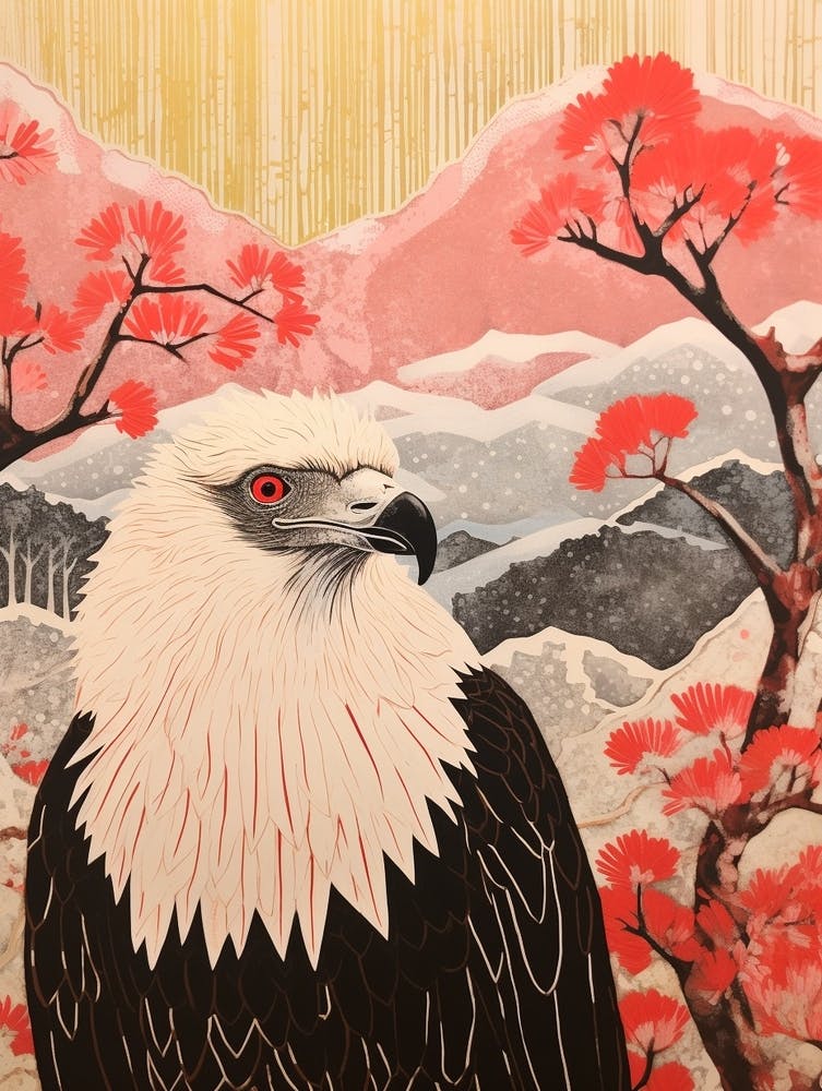 Bird Illustration Vulture 4