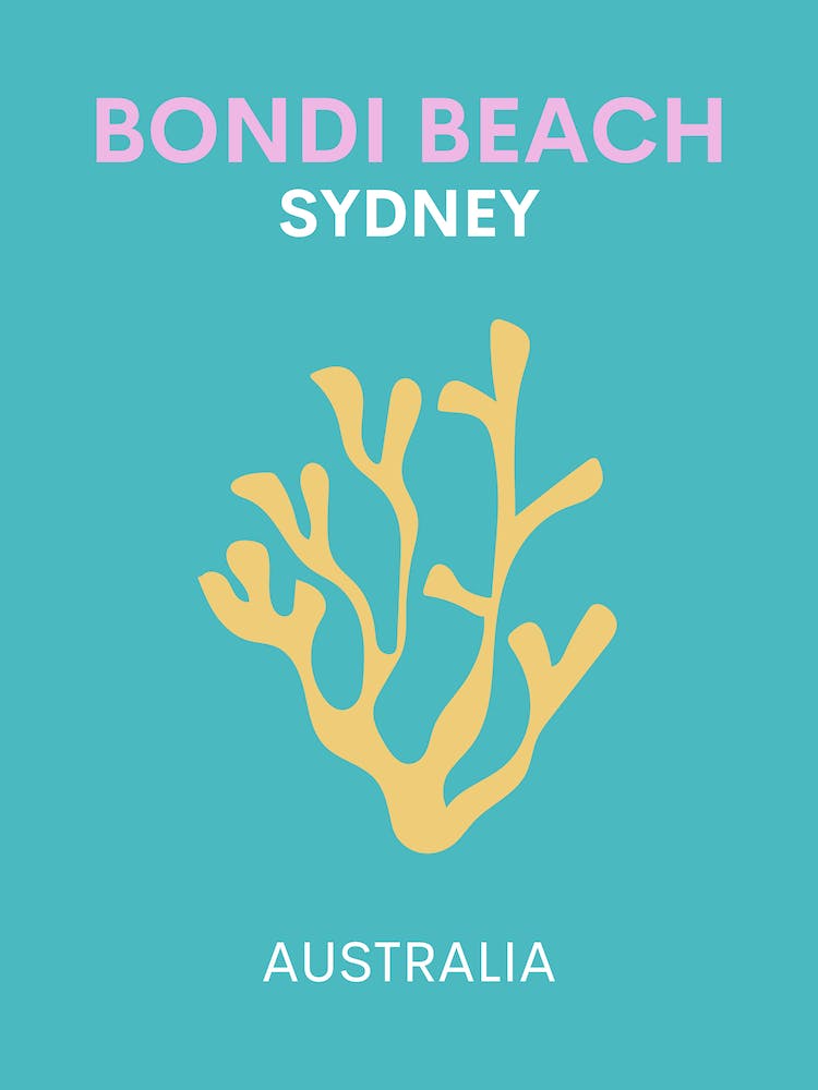 Bondi Beach Australia Poster