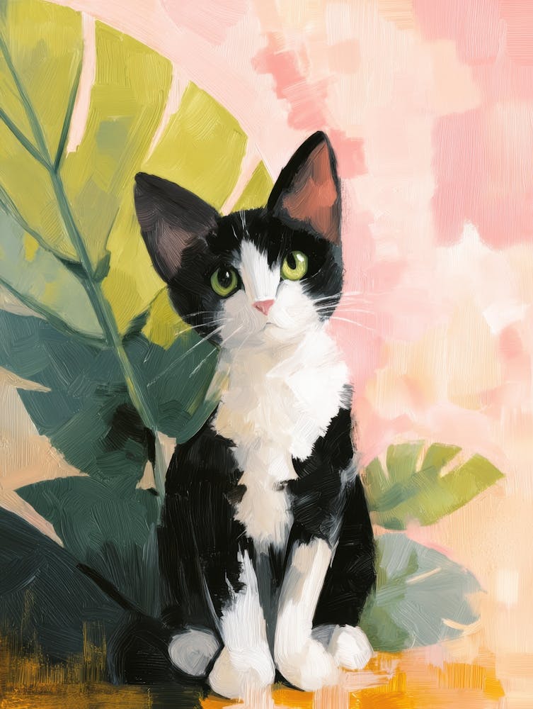 Black And White Cat 39