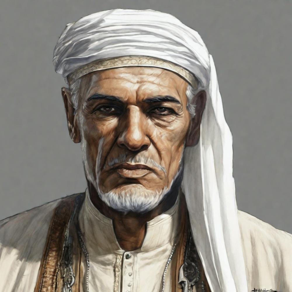 An Old Libyan Warrior