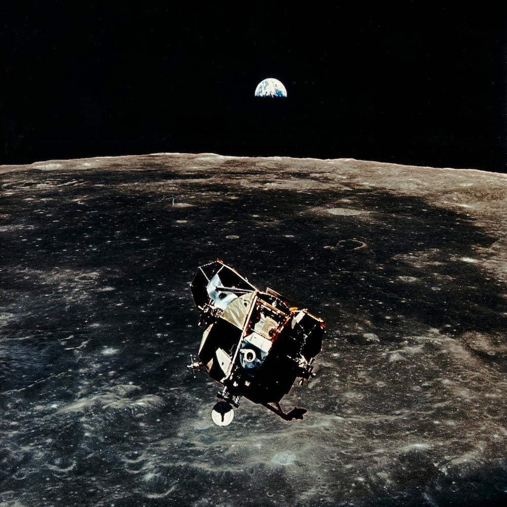 Ascent Stage Prior To Docking