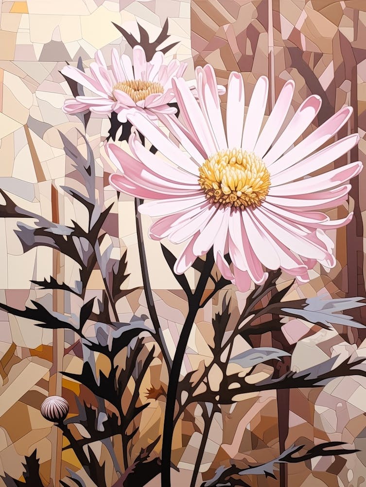 Flower Illustration Asters 4