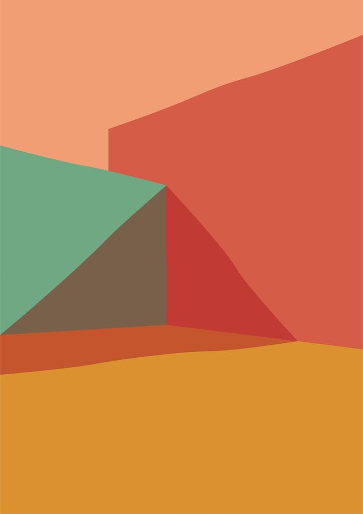 Abstract Structure 1 Vivid Colours