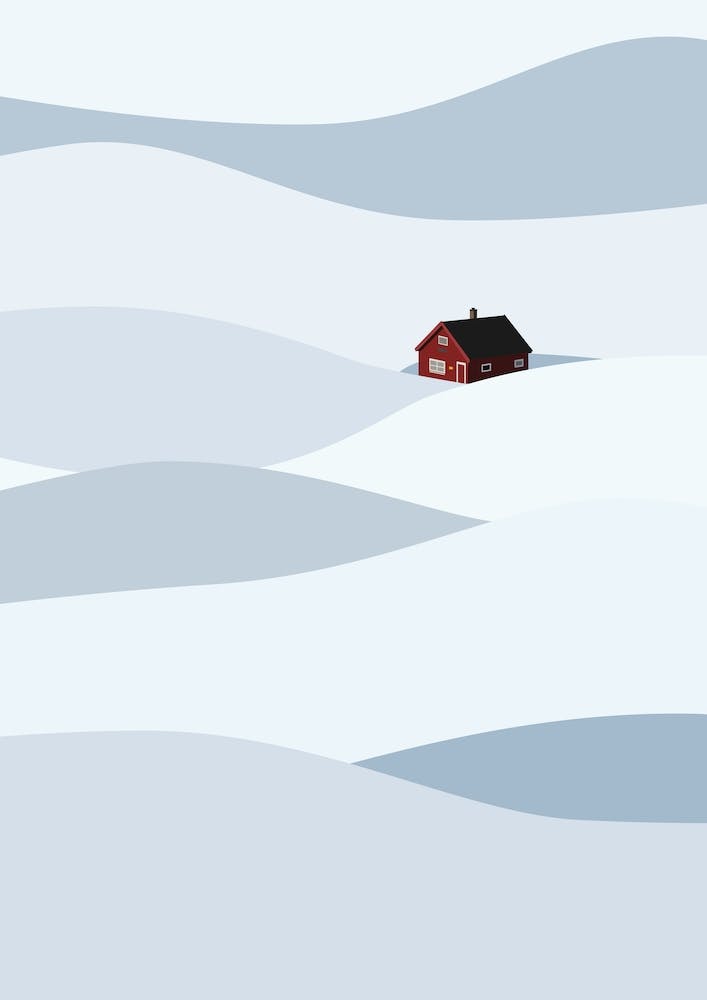 House In The Snow