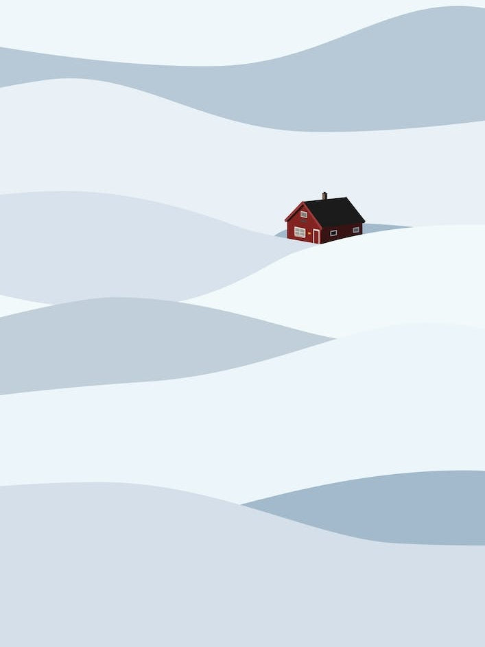 House In The Snow
