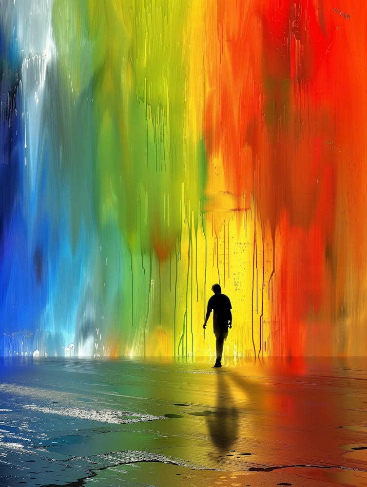 Rainbow Waterfall 1