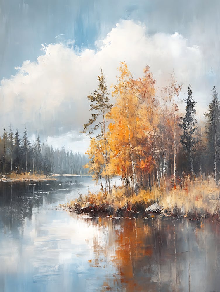 Beautiful Autumn Painting 22