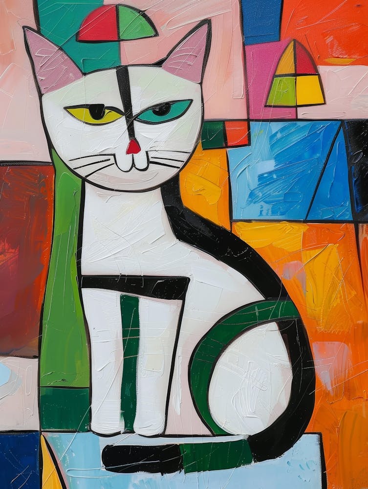 Cat Painting 13