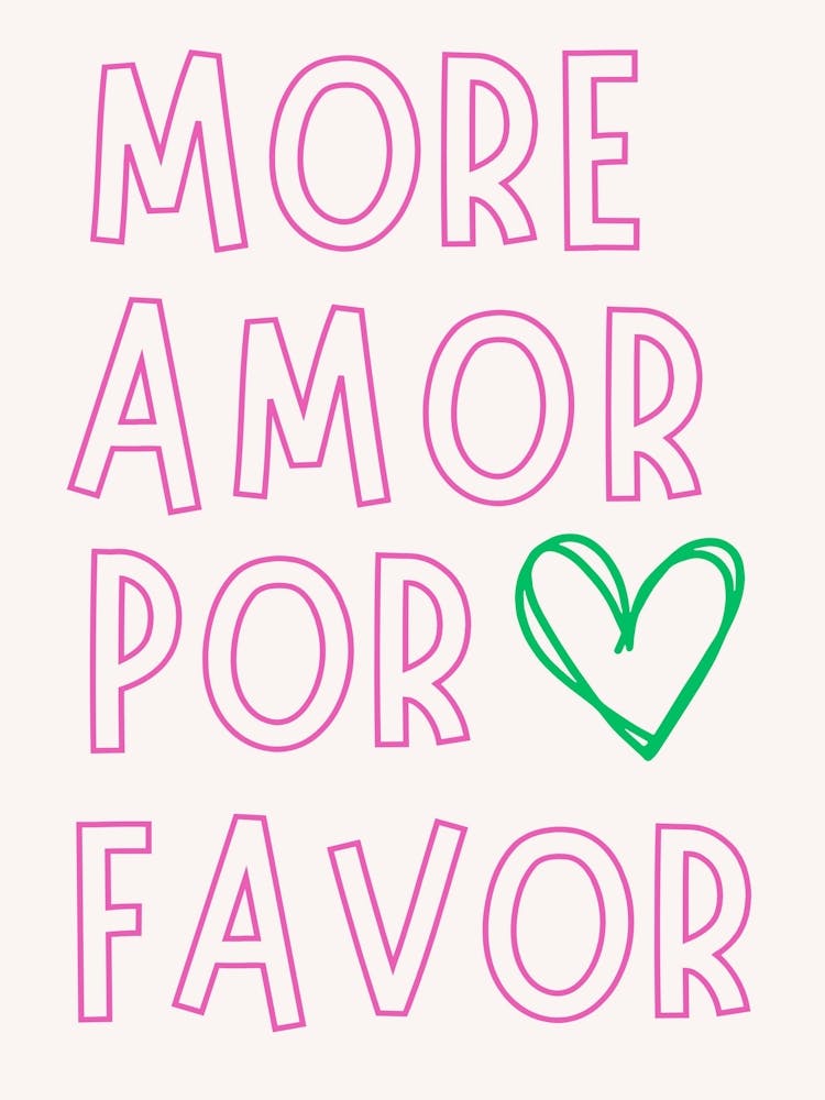 More Amor Por Favor 1