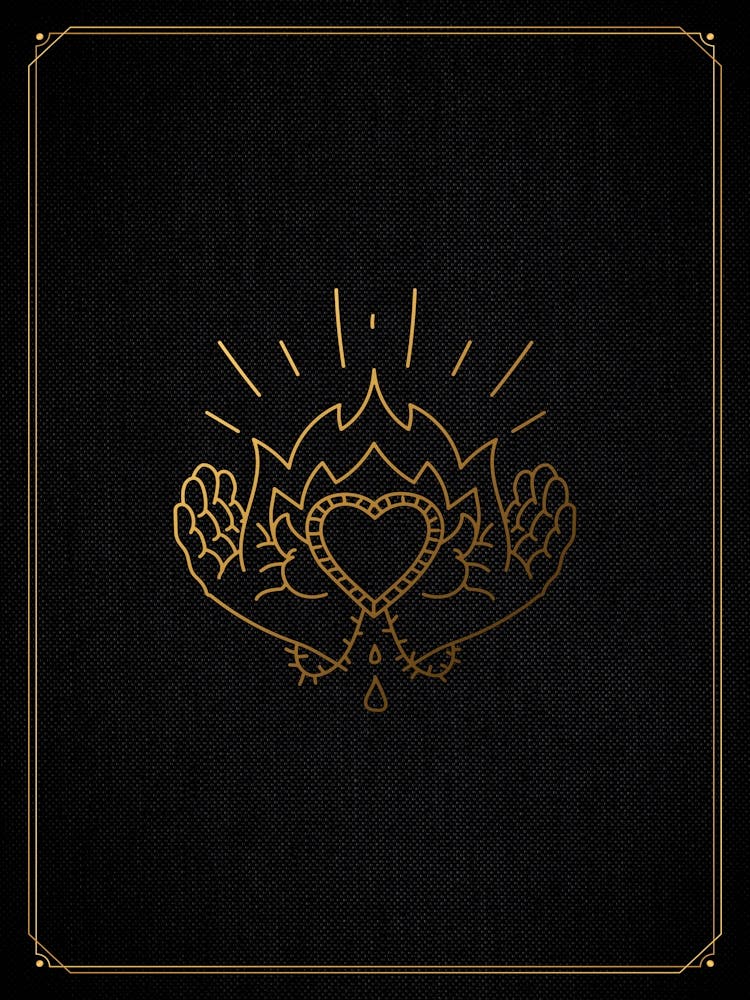 Lotus Flower — 🃏 Tarot Card deck, Tarot geometric