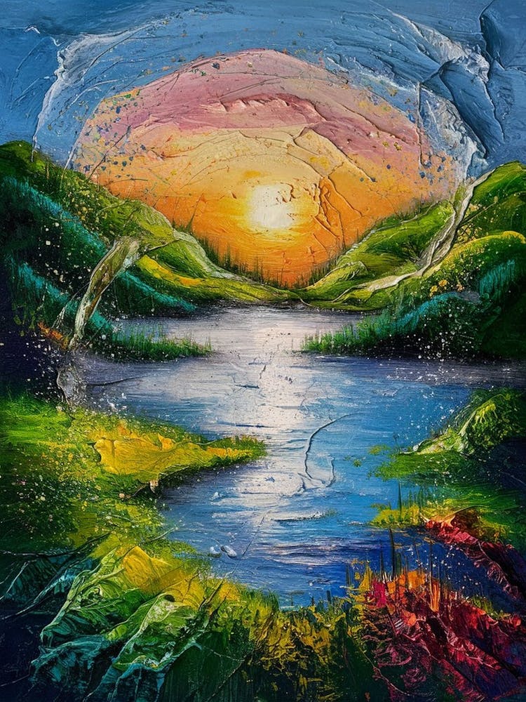 Sunset At The Lake 3