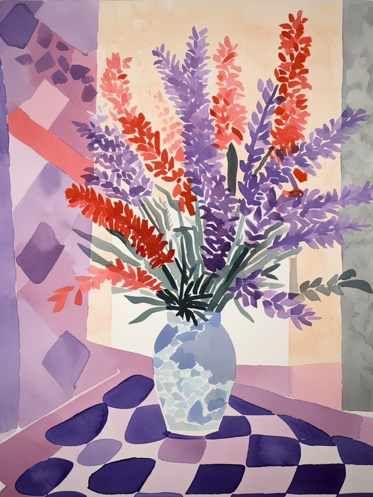 Lavender Flower Illustration 3
