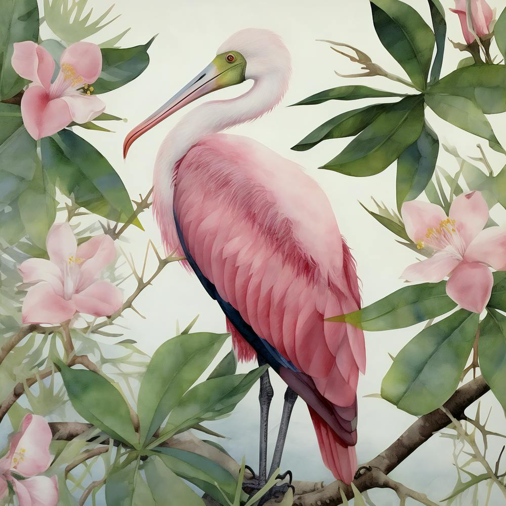 Pink Spoonbill