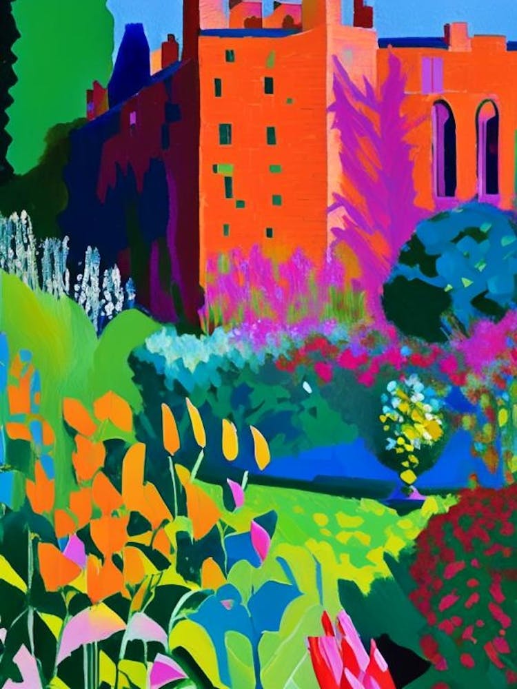 Sissinghurst Castle Garden, 1, United Kingdom Abstract Still Life