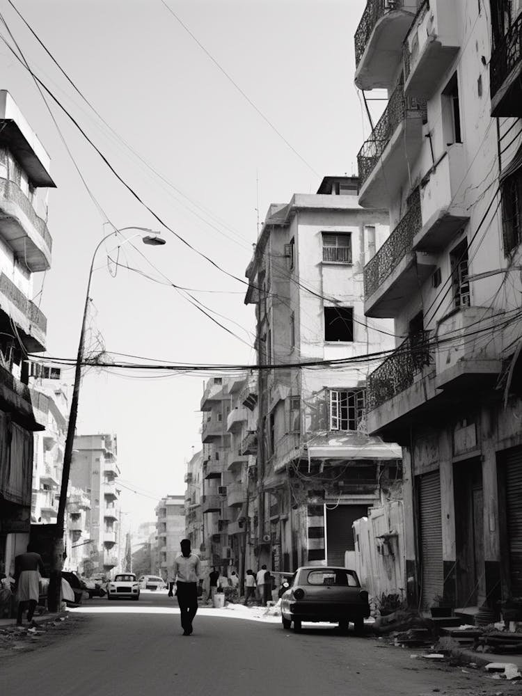 Alexandria, Egypt, Mediterranean Black And White Photography Analogue 3