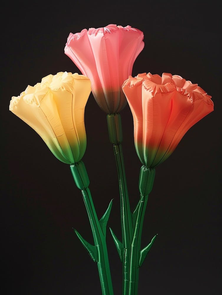 Bright Inflatable Flowers Carnations 4