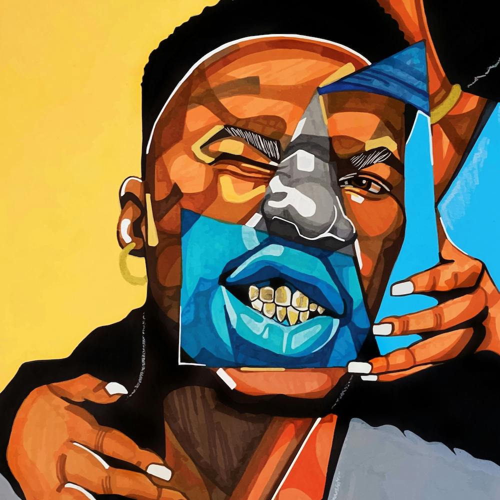 Gold Teeth Square