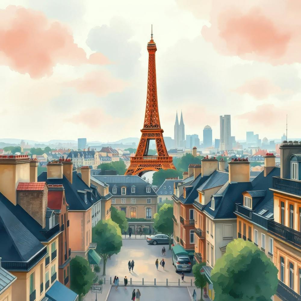 Paris Cityscape 1