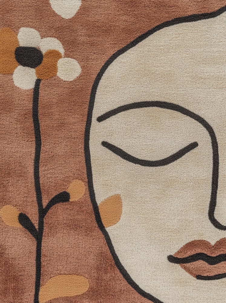 Visage de Femme Abstrait 38
