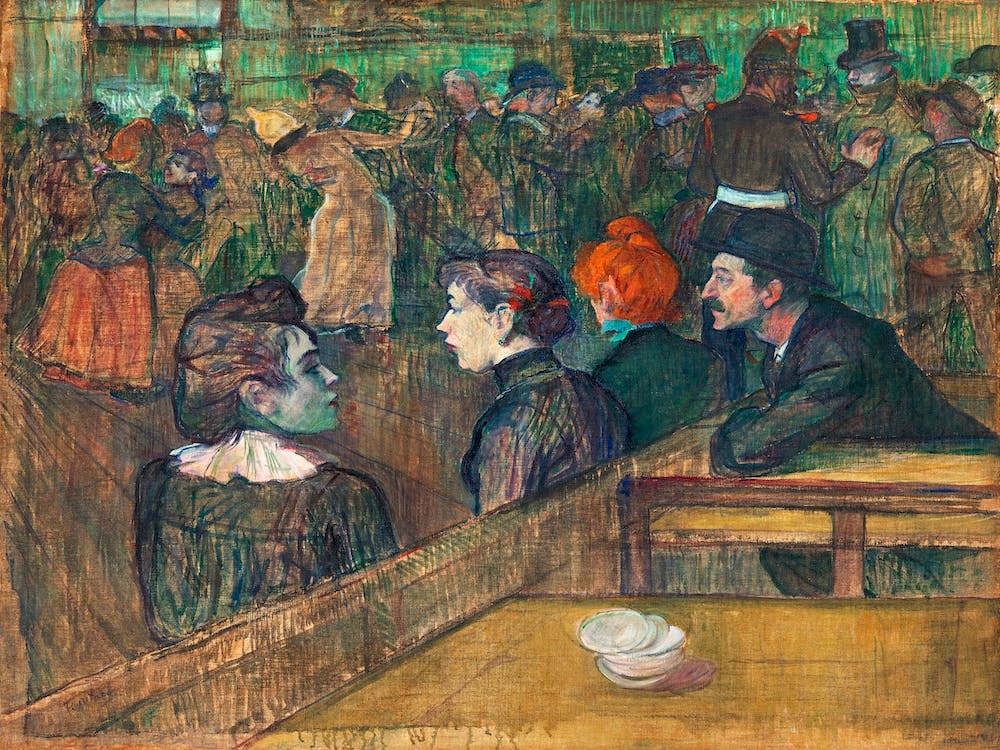 Moulin De La Galette (1889), Henri de Toulouse-Lautrec