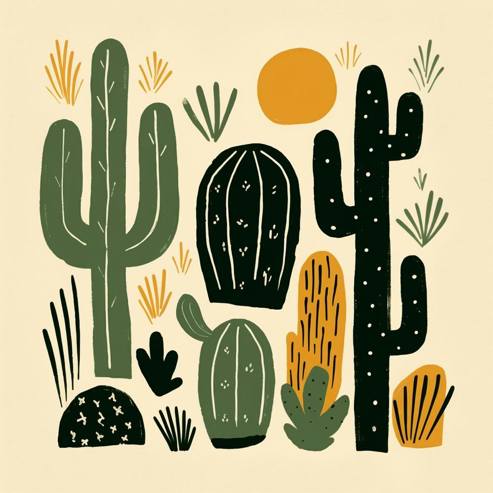 Cactus Print 11