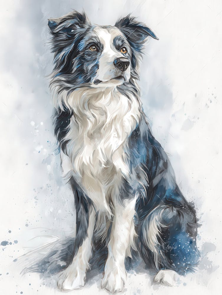 Aihrgdesign Isolated Watercolor Painting Of Dog Portraits Bor 3def2ecf 3f76 4f7c Be51 6993e20983d4 0