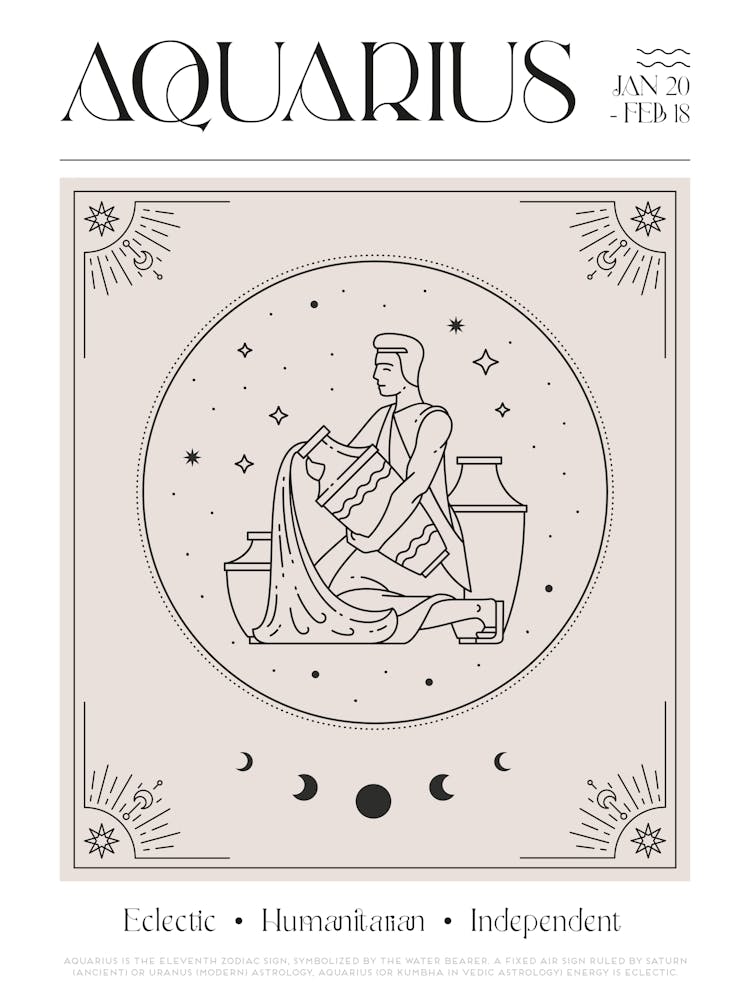 Aquarius Zodiac 1