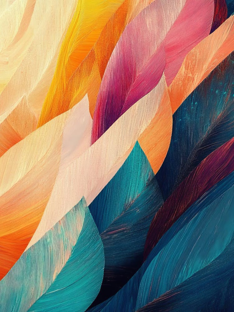 Colorful Multicolored Bright Picture