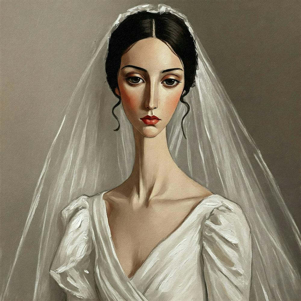 Bride With Veil