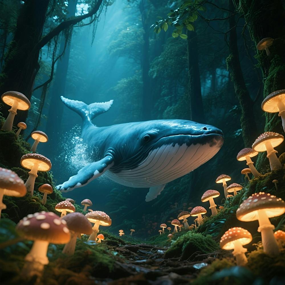 Whale In The Forest 1